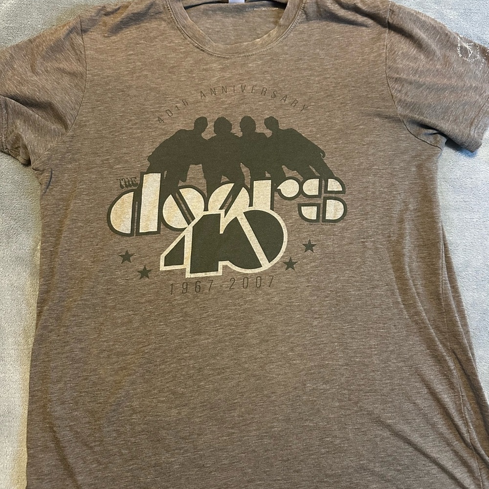 Brown The Doors 40th Anniversary T-Shirt
